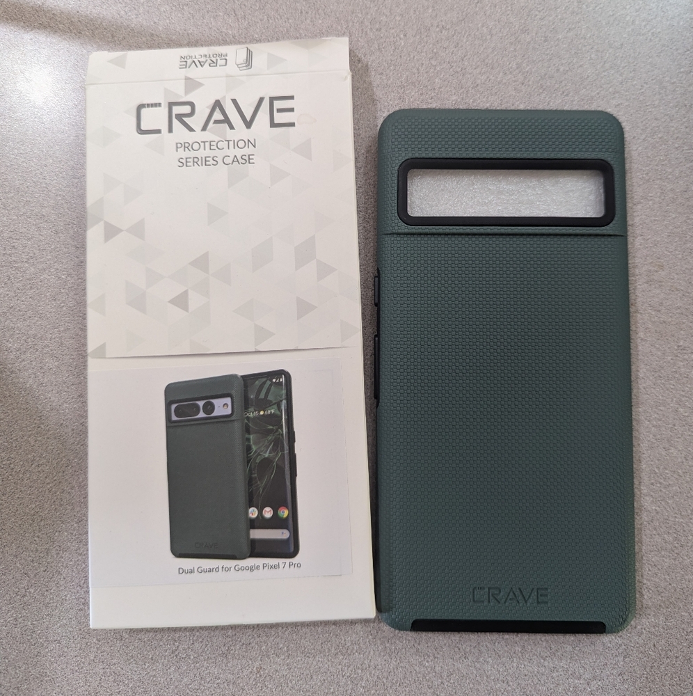 Crave Dual Guard Case for Google Pixel 7 Pro - Dark Green